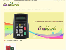 Tablet Screenshot of bocawizards.com